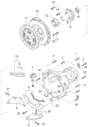 Диск сцепления HYUNDAI / KIA 41100-4Z000