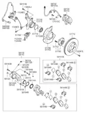 Шлангпередн. тормоз 58731-2G000 HYUNDAI