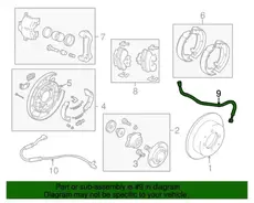 587452G000 ШЛАНГ ТОРМОЗНОЙ СИСТЕМЫx HYUNDAI