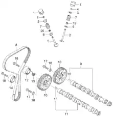 РЕМЕНЬ ГРМ 243122Y000 HYUNDAI / KIA
