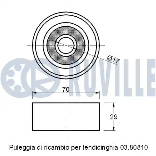 Деталь 541507 RUVILLE