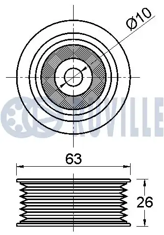 Деталь 542082 RUVILLE