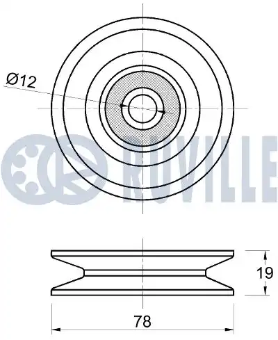 Деталь 542693 RUVILLE