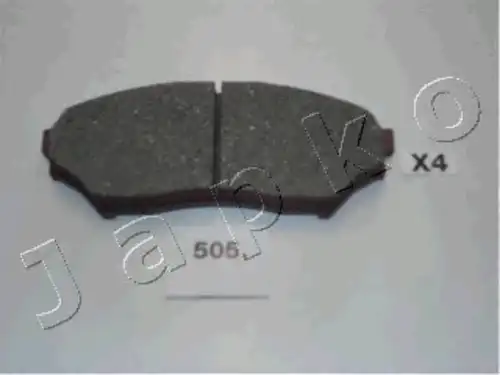 Тормозные колодки дисковые JAPKO 50505
