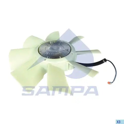 вентилятор с вискомуфтой \SCANIA 044.100 SAMPA