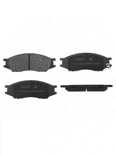Тормозные колодки дисковые BAIKOR BKBR0056