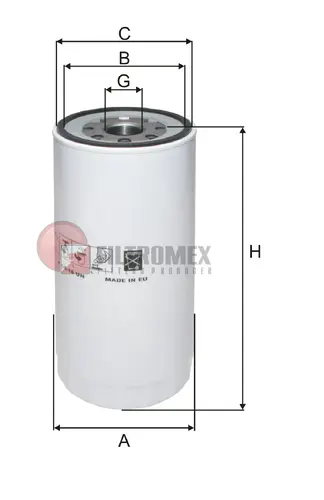 Фильтр масляный FILTROMEX HTF7002