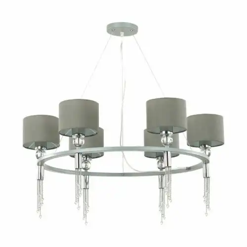 LUMION Люстра текстиль E27 6x60W SANTIAGO 4515/6