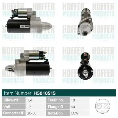 Стартер HOFFER H5010515