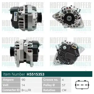 Генератор HOFFER H5515353