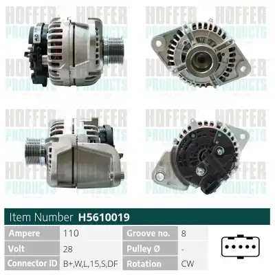 Генератор HOFFER H5610019