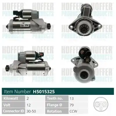 Стартер HOFFER H5015325