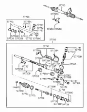 Рулевая тяга KIA 5771634000