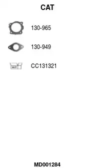 Катализатор MD001284 FA1