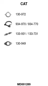Катализатор MD001289 FA1