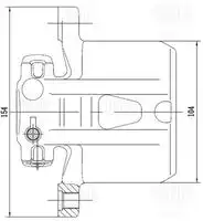 Суппорт тормозной TRIALLI CF 012078