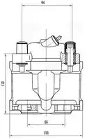 Суппорт тормозной TRIALLI CF 102069 передняя ось слева