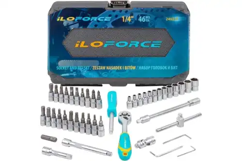 Набор инструментов 46 пр. IF-2462-5 ILOFORCE