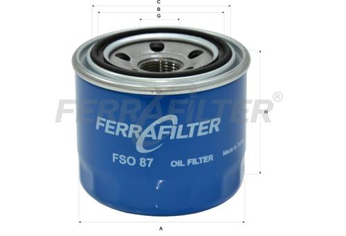 Фильтр масляный FSO87 FERRA FILTER
