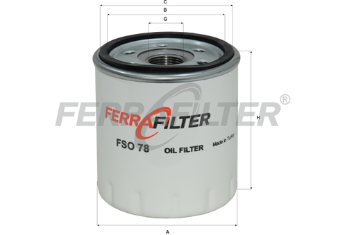 Фильтр масляный FSO78 FERRA FILTER