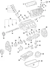 Прокладка ГБЦ GMC 19301793