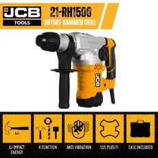 Перфоратор электрический (1500W, 4230 об/мин, 6J) JCB-RH1500-E JCB