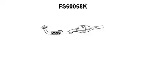 Катализатор FS60068K FAURECIA