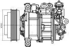 компрессор кондиц.! 5PK\ MB С117/X156 13> LCAC 1516 LUZAR