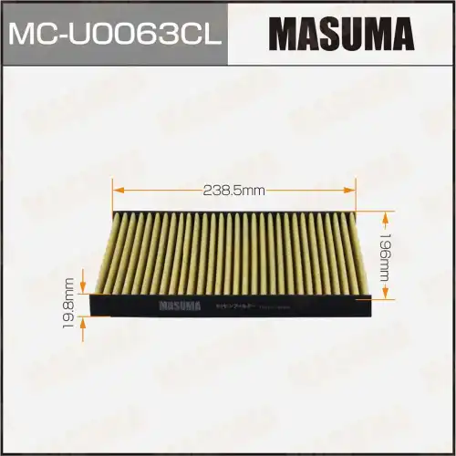 Салонный фильтр MASUMA MC-U0063CL
