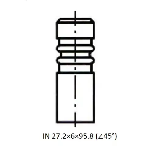 Z17445R_Клапан ДВС_ZIKMAR