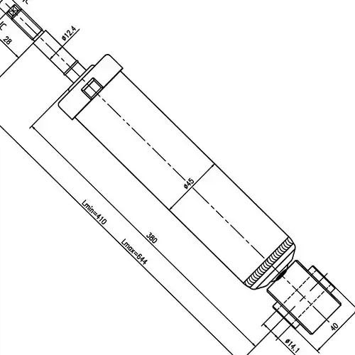 Z97280R_Амортизатор задний_ZIKMAR