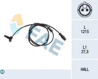 Датчик ABS FAE 78154