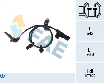Датчик ABS FAE 78306