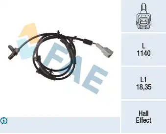Датчик ABS FAE 78311