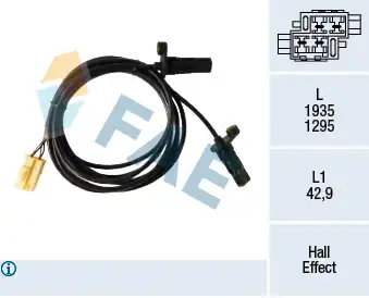 Датчик ABS FAE 78362