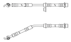 Тормозной шланг 512725 CEF