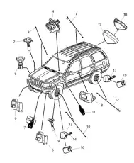 ДЕТАЛЬ 56041509AA CHRYSLER