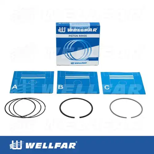 Кольца поршневые WELLFAR 005-517370-000