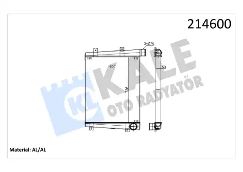 Интеркулер KALE 214600