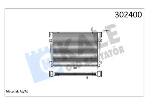 Интеркулер KALE 302400