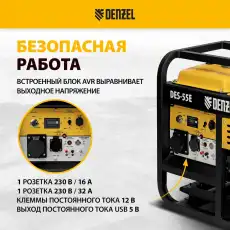 Генератор DENZEL 94414