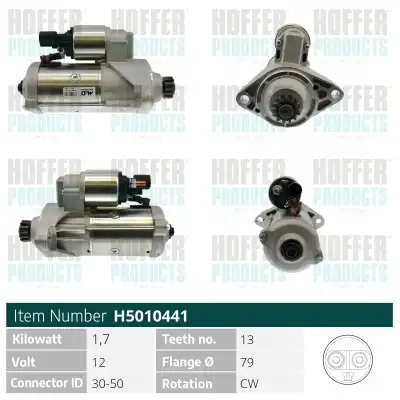 Стартер HOFFER H5010441