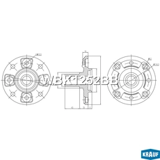 Ступица KRAUF WBK1252BB