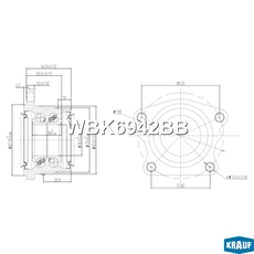 Ступица KRAUF WBK6942BB