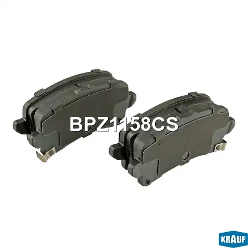 Тормозные колодки дисковые KRAUF BPZ1158CS