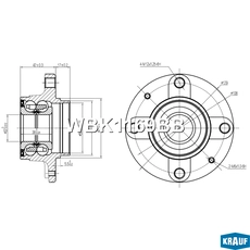 Ступица KRAUF WBK1169BB
