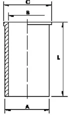 ASSEMBLY C9263 METAL LEVE