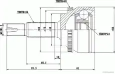 ШРУС наружный HERTH+BUSS J2822139