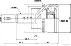 ШРУС наружный HERTH+BUSS J2822139