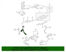 датчик кислородный GE8 36531-RB0-003 HONDA